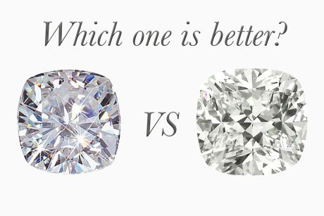 moissanite vs diamond