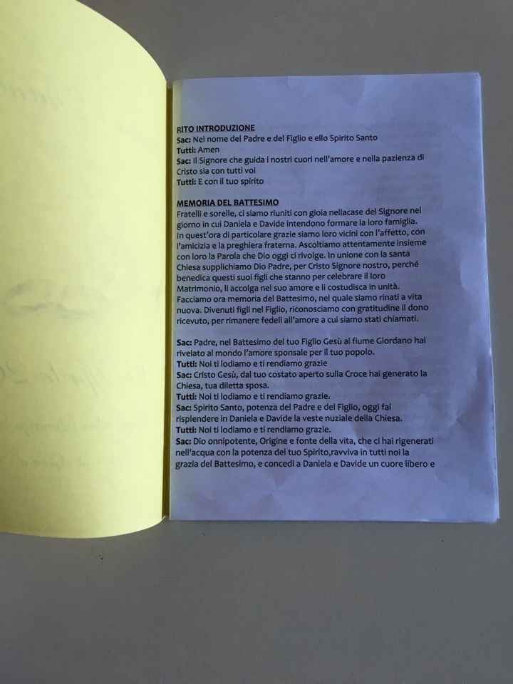 S.o.s. libretti messa. aiuto! - 2