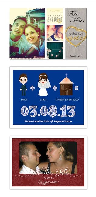 Mie creazioni SAVE the DATE