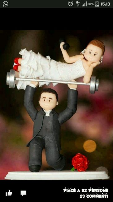 Sposini x torta. . .come saranno i vostri?romantici o divertenti? - 1