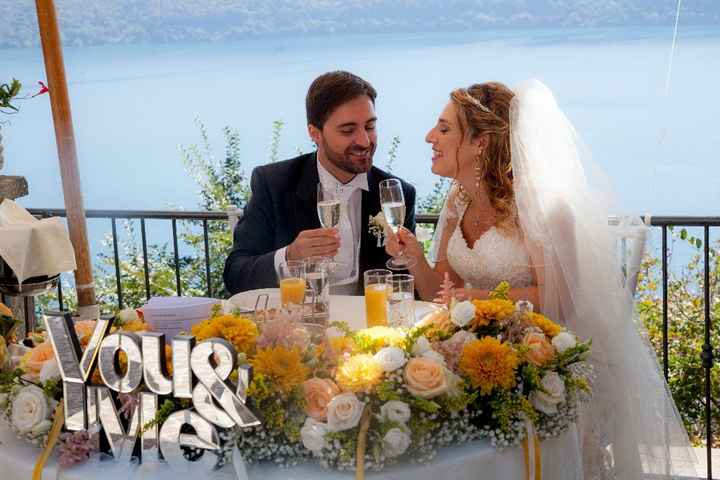 Un brindisi per gli sposi! 