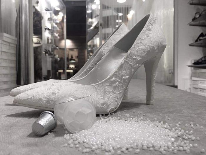  Scarpe sposa in pizzo - 1