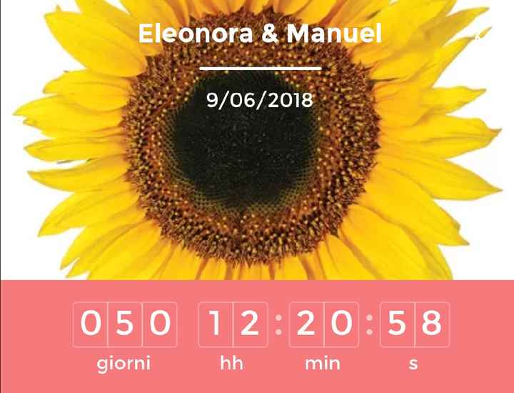 -50 giorni alle nozze 🎉🎉 quante sposine del 9 giugno?? - 1