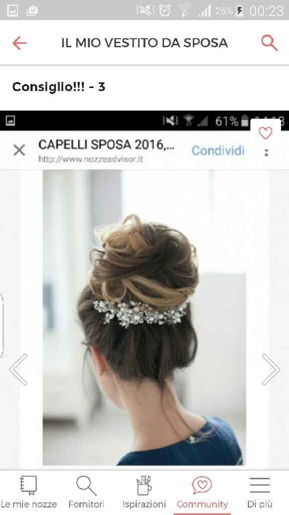 Idee acconciatura capelli lunghi tutti raccolti? - 1