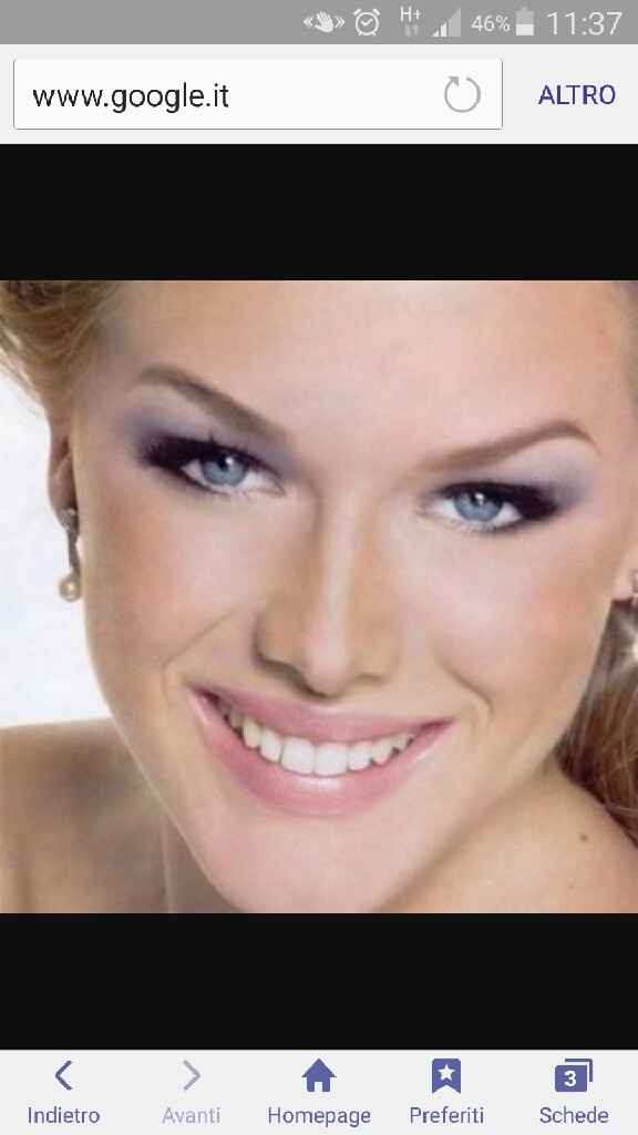 Trucco occhi azzurri, prima prova! - 4