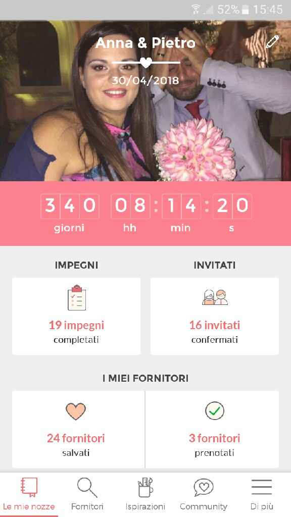 Condividete la data delle vostre nozze - 1