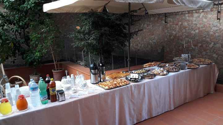  Tavolo imbandito a casa della sposa - 1