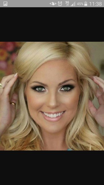 Trucco occhi azzurri, prima prova! - 2