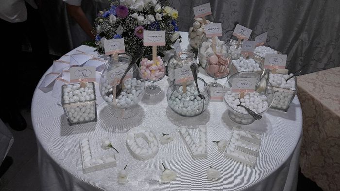 Tavolo imbandito a casa della sposa 1