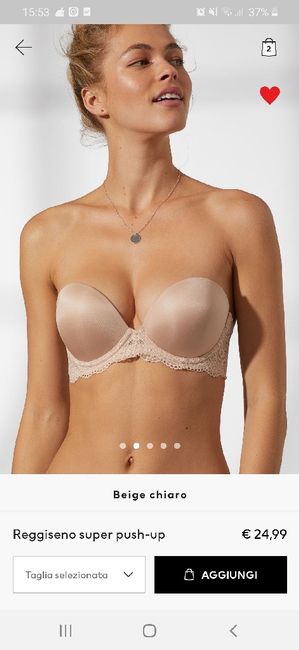 Reggiseno per abito da sposa 2