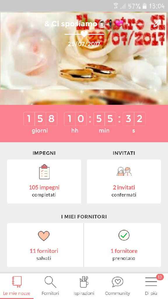 Quanti giorni mancano alle tue nozze? - 1