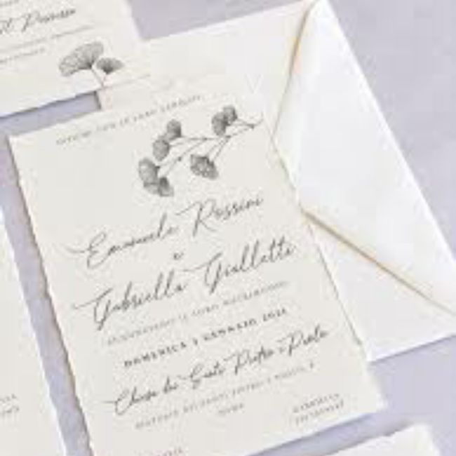 Le partecipazioni: tema ginkgo 3