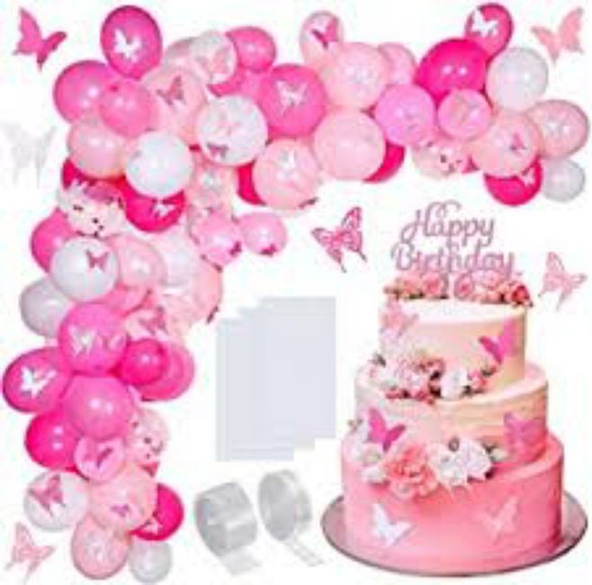 Compleanno tema farfalle 1