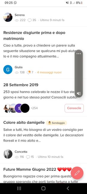 Come visualizzare l'elenco delle coppie 1