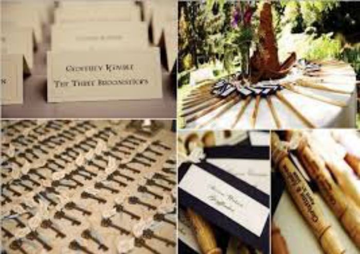 Matrimonio classico, con riferimenti a tema Harry Potter. 9