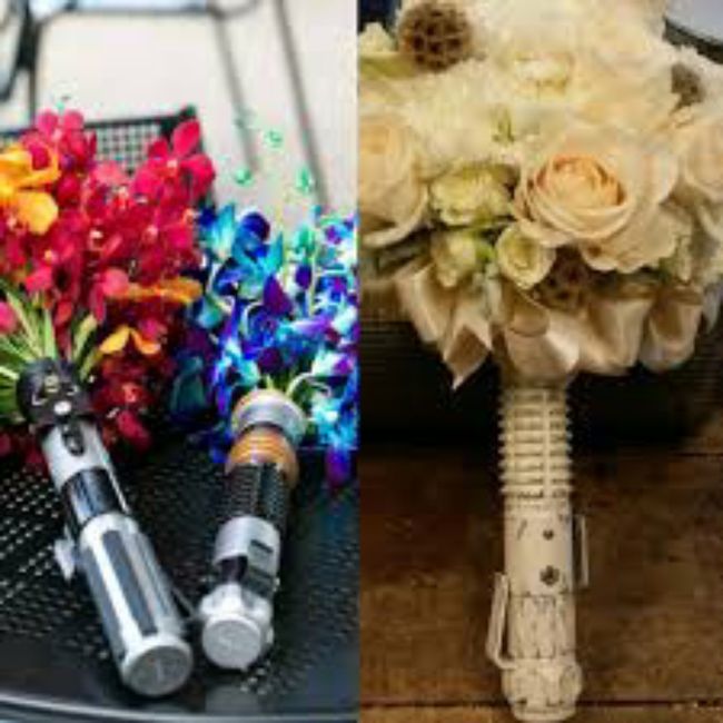 Bouquet sposa a tema Star Wars 5