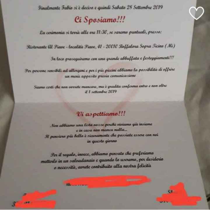 Iban nelle partecipazioni! - 1