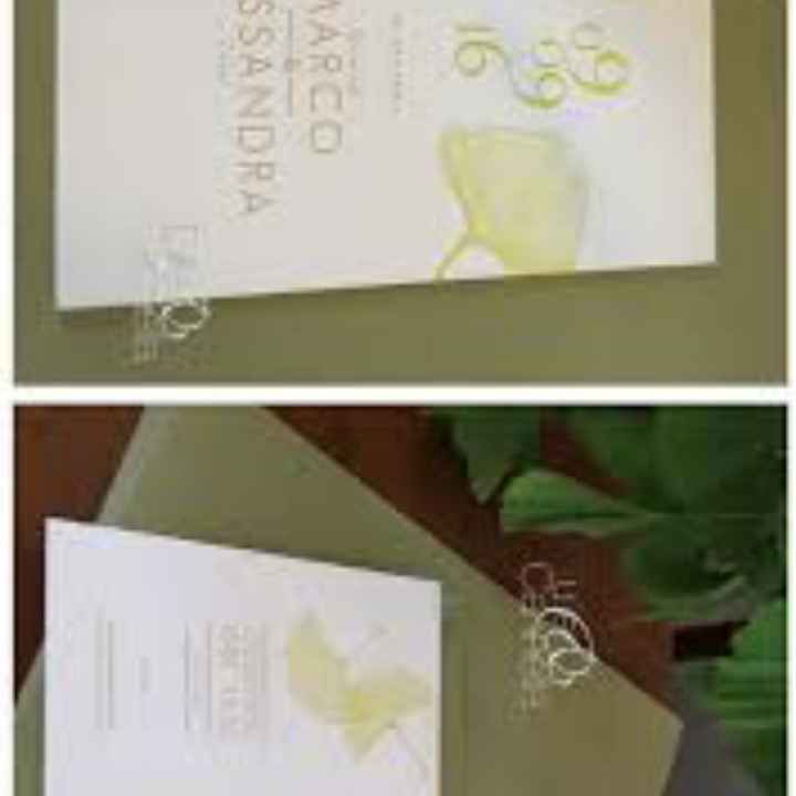 Le partecipazioni: tema ginkgo - 1