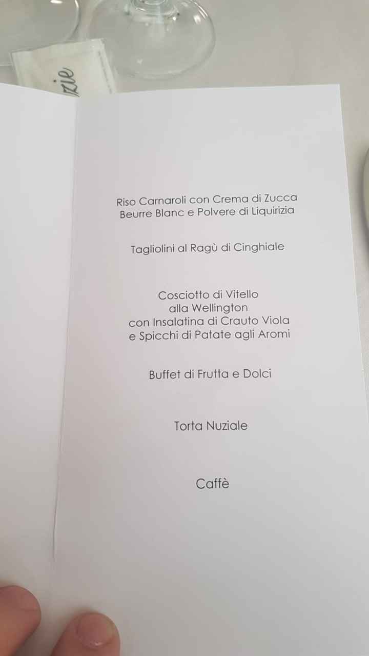 Curiosita': uscite fuori i vostri menu'!!!! - 1