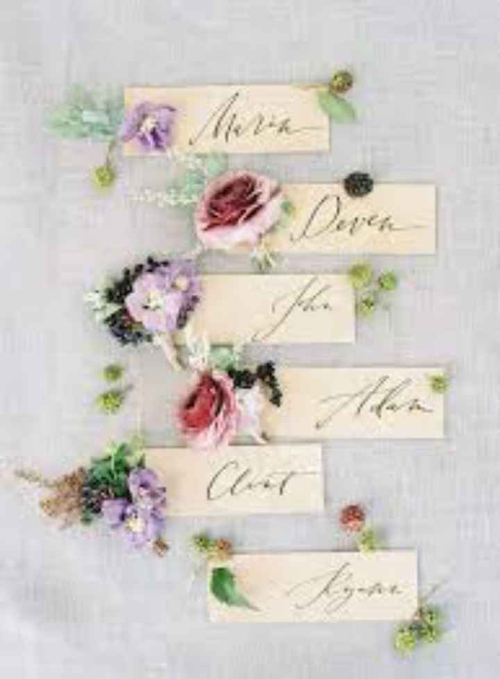 Matrimonio tema fiori - 1