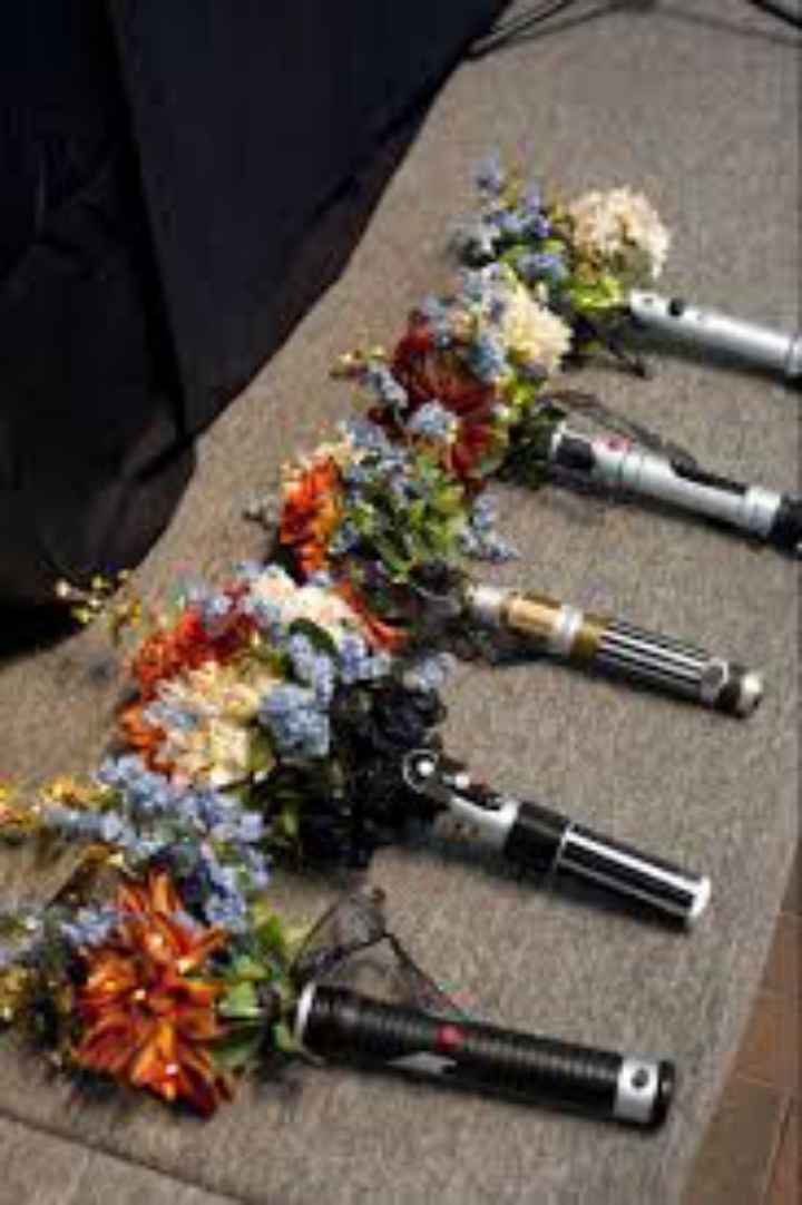 Bouquet sposa a tema Star Wars - 6