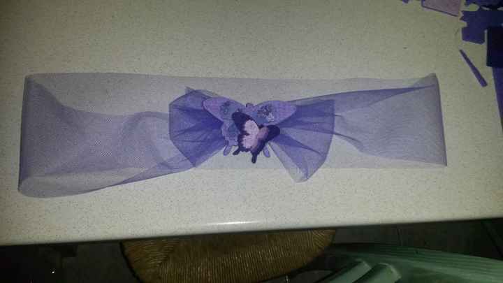 il mio fiocco per sedie fai da te