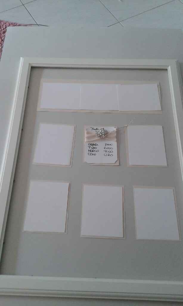 Numeri tavolo fai da te - 4