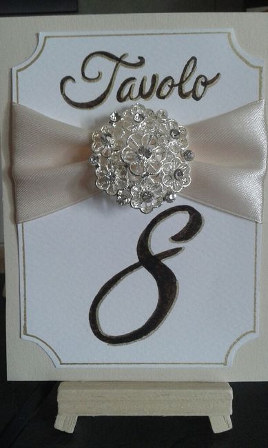 Numeri tavolo fai da te - 2