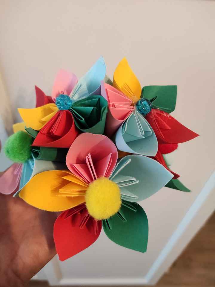 Fiori veri o origami dei miei alunni? - 1