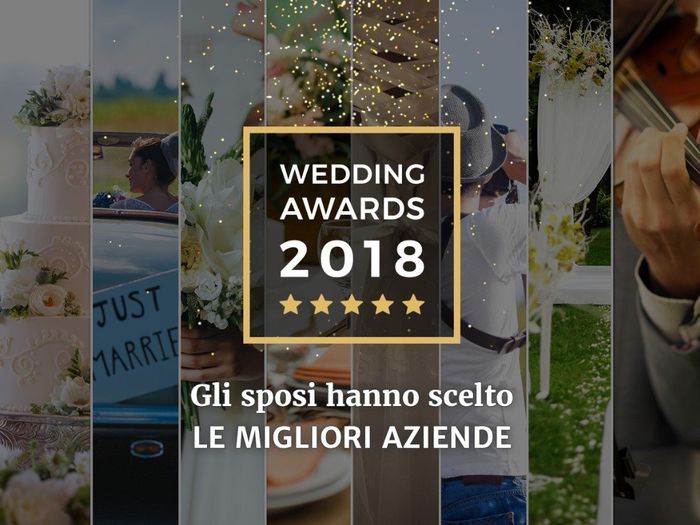 Vincitori Wedding Awards 2018