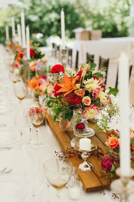 Decorazioni floreali per un matrimonio estivo 🌺 3