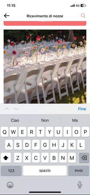 Allestimento tavoli (non convenzionali) 2