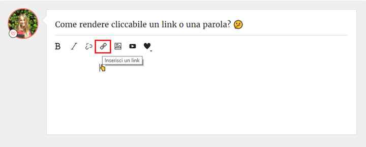 Come inserire un link cliccabile