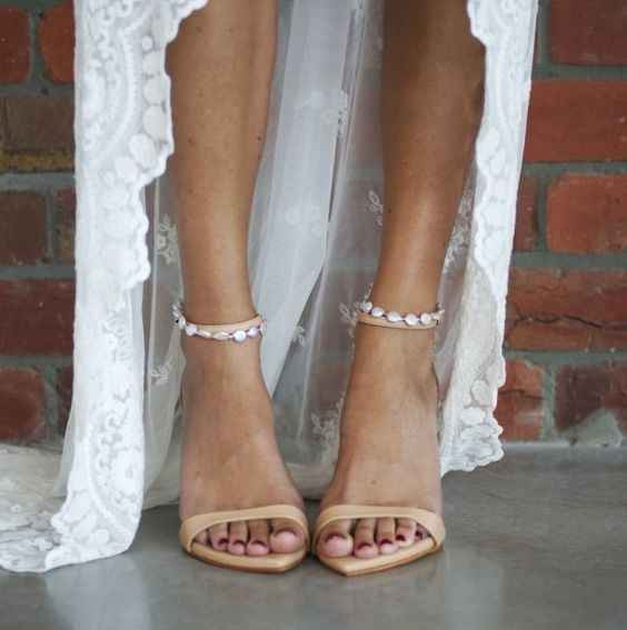Scegliereste queste scarpe per il vostro look sposa? 