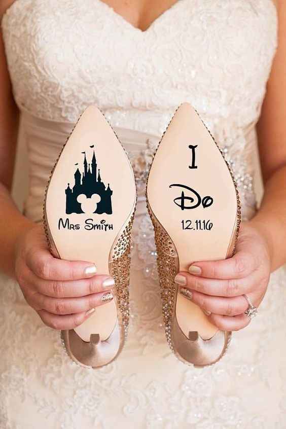 Wedding shoe stickers: si o no? 👠