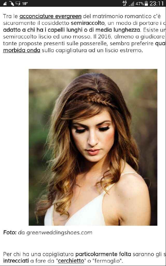 Il diario della sposa - la tua acconciatura - 4