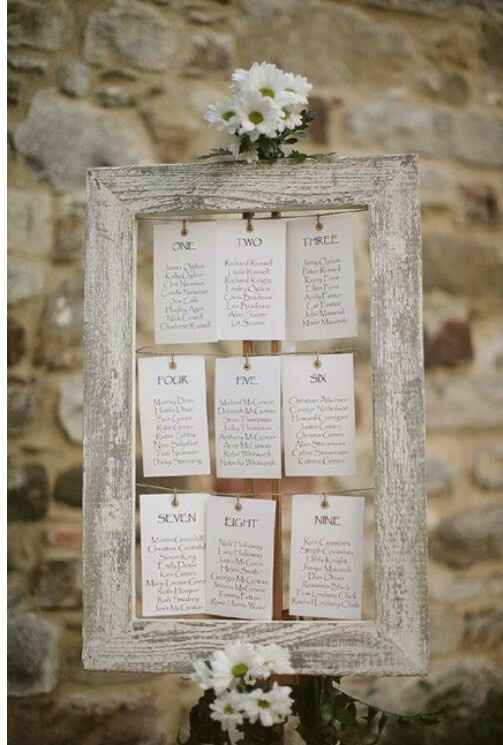 Tableau mariage fai da te .... - 1