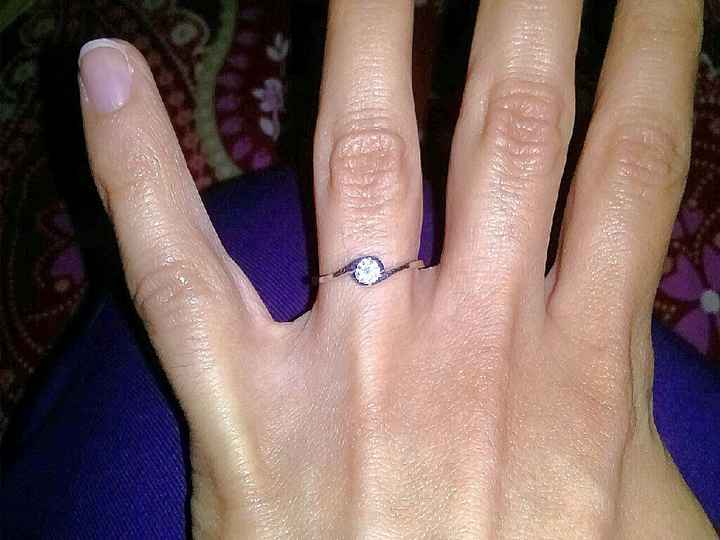  Anello di fidanzamento  più ti guardo più mi piaci - 1