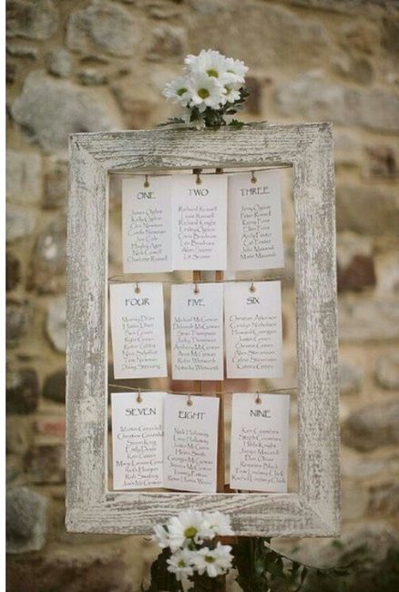 Tableau mariage fai da te .... - 1
