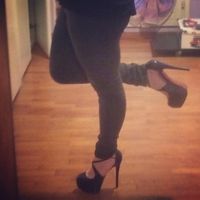 Scarpe: alte • colorate • plateu - 1