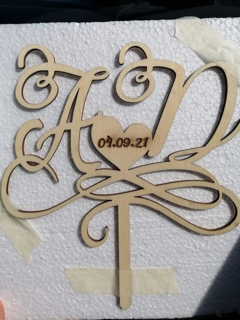 Cake topper arrivato!!!🥰 1