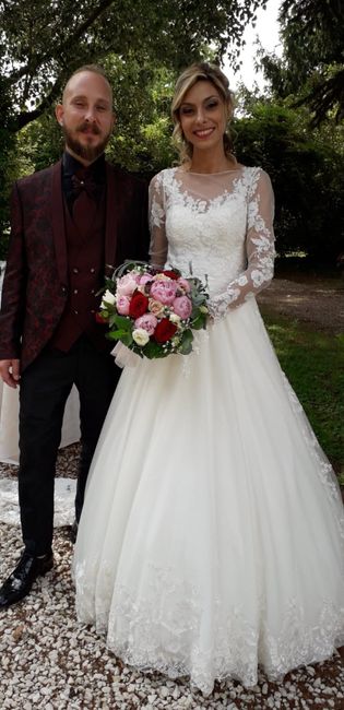 Oggi nel nostro giorno più bello!!! Un sogno che si avvera!!!❤️💍👰🏼‍♀️🤵🏼 4