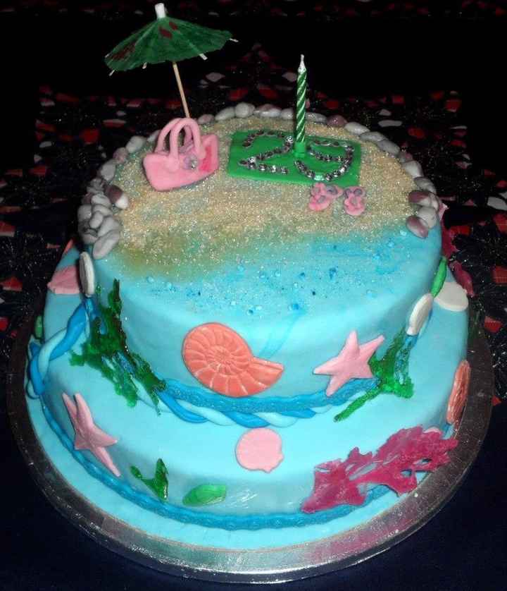 torta realizzata da me e mia madre