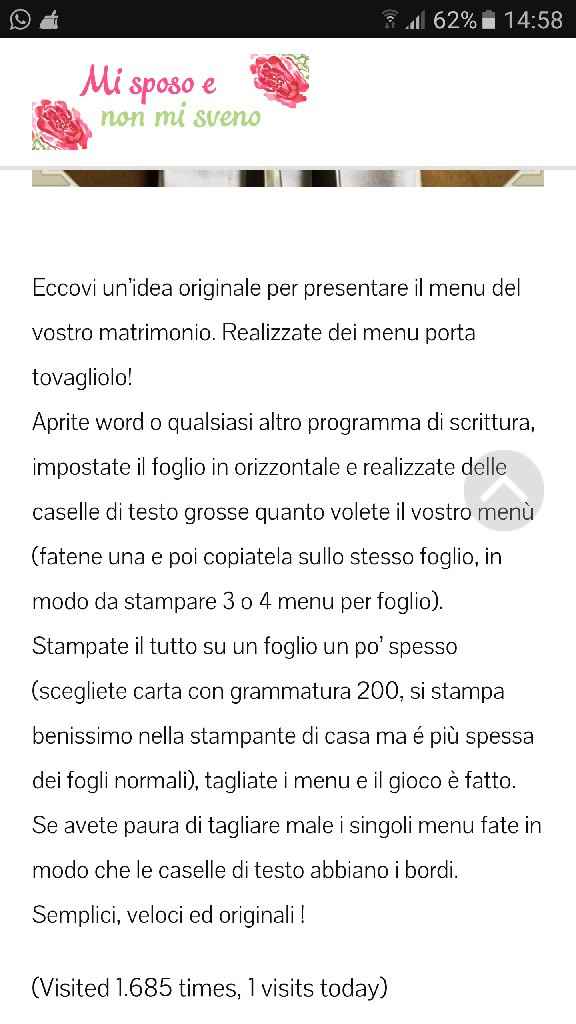 Menù fai da te come avete fatto? - 2