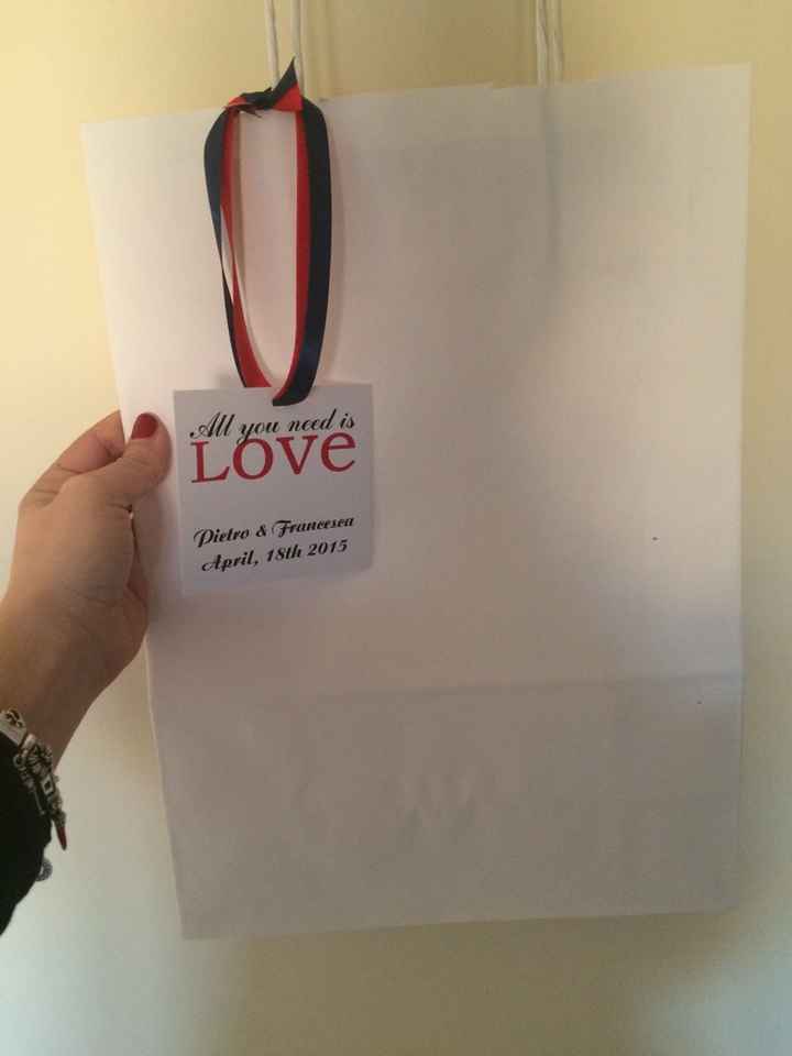 Le mie "favour bag"...vi piacciono? - 1