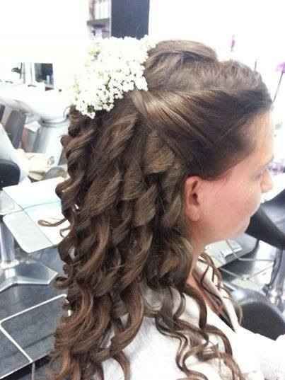 Spose dai capelli lisci:foto delle vostre acconciature? - 2