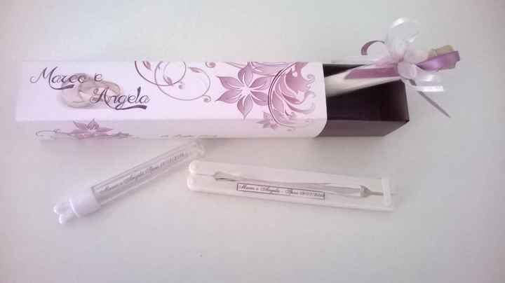 partecipazione ventagli e bolle sapone