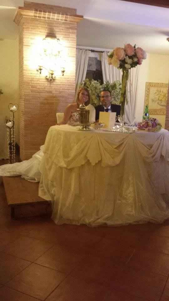 il nostro tavolo al ristorante