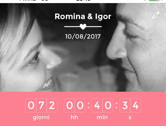 Quanto segna il vostro countdown? - 1