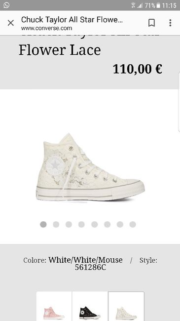Tacchi in chiesa ma Converse al ricevimento, vi piacciono? - 1